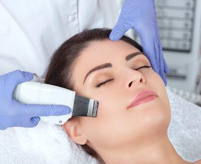 Facial hygiene with ultrasound